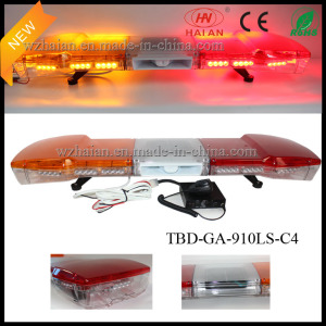 Amber and Red LED Security Lightbar with Speaker Siren (TBD-GA-910LS-C4)