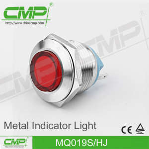 19mm LED Yellow Red and Green Indicator Light